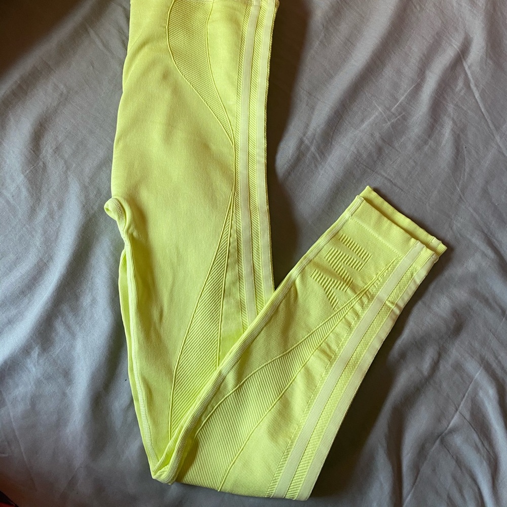 IVY PARK X ADIDAS HI RES YELLOW KNIT CATSUIT - Picture 8 of 9